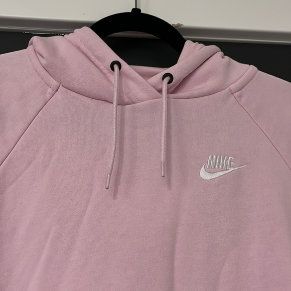 Nike Girl Hoodie Light Pink, basic logo, size XS - Picture 2 of 7